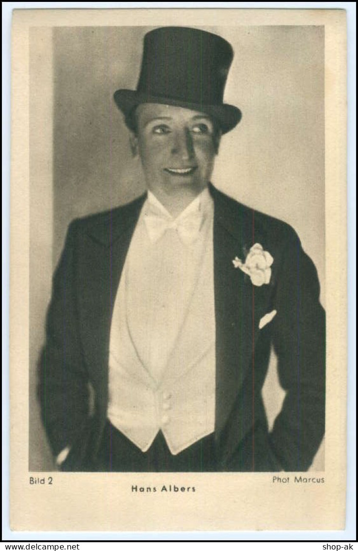 N4609/ Hans Albers Eidelsan Bild 2 Ca.1935 AK - Entertainers