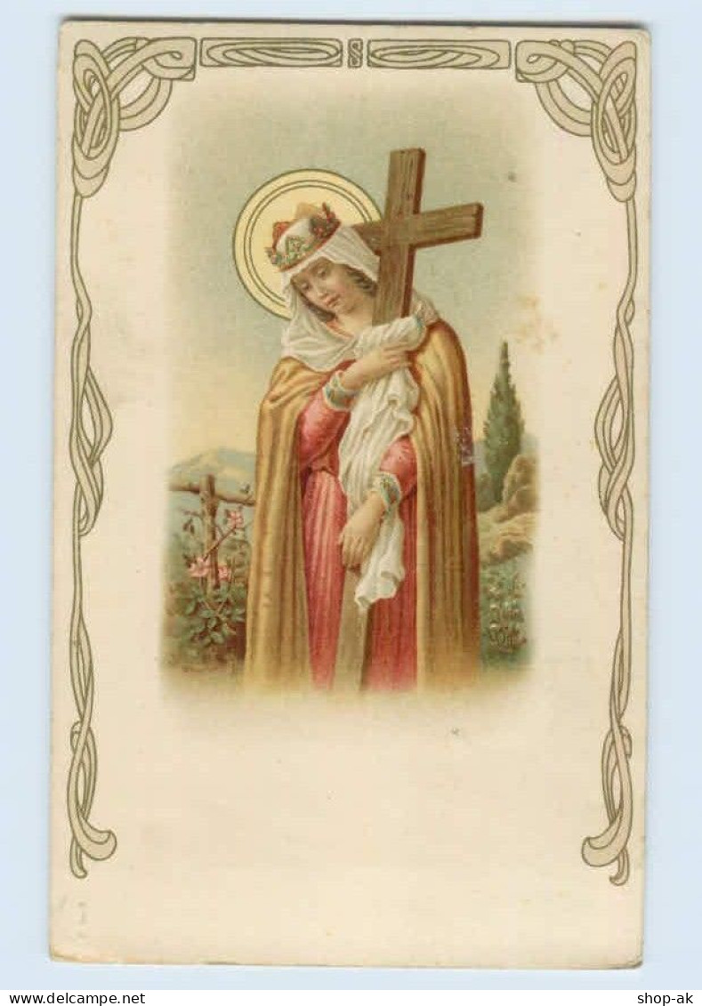 F287/ Religion  Schöne Litho AK Jugendstil Ca.1910 - Sonstige & Ohne Zuordnung