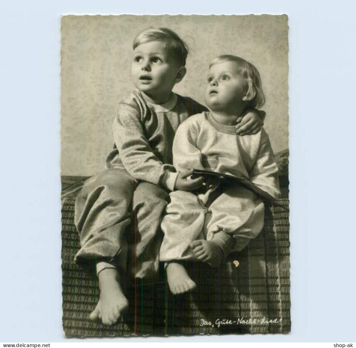 X1Q35/ Verlag Popp Kinder Mit Buch In Der Hand Ca.1965 Foto AK - Sonstige & Ohne Zuordnung