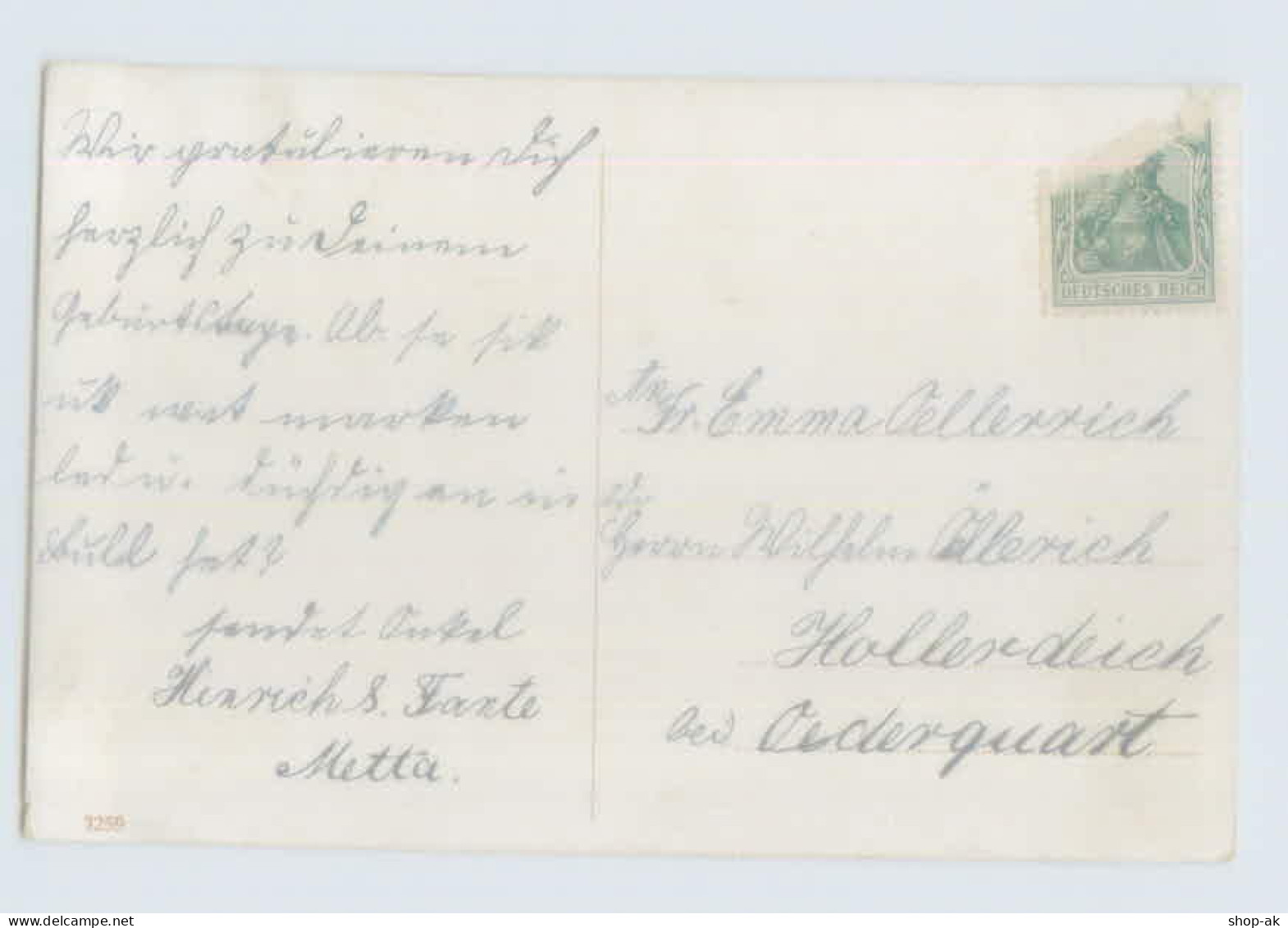 X1J69/ Geburtstag Männer Mit Hasen AK Ca.1912 - Anniversaire