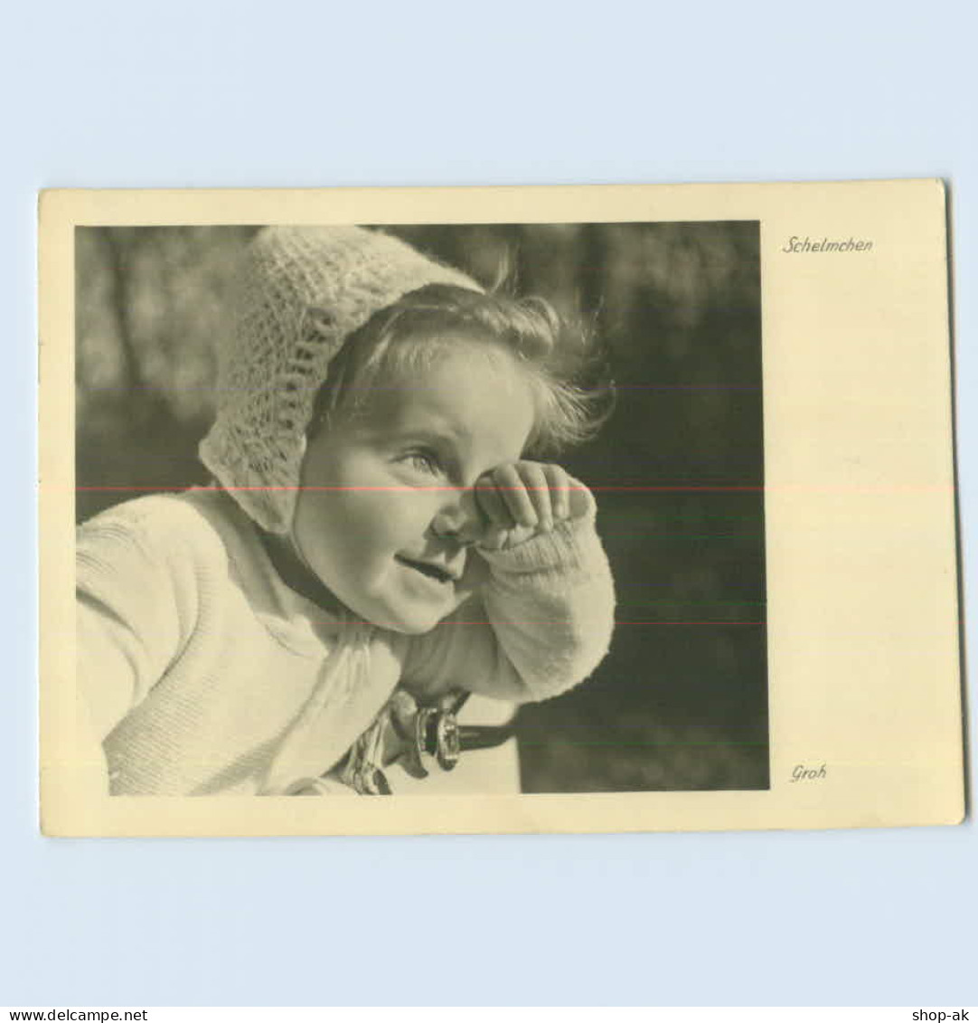 X1Q06/ Verlag Groh Nr.2639 Kind Mit Mütze Ca.1960 AK - Sonstige & Ohne Zuordnung