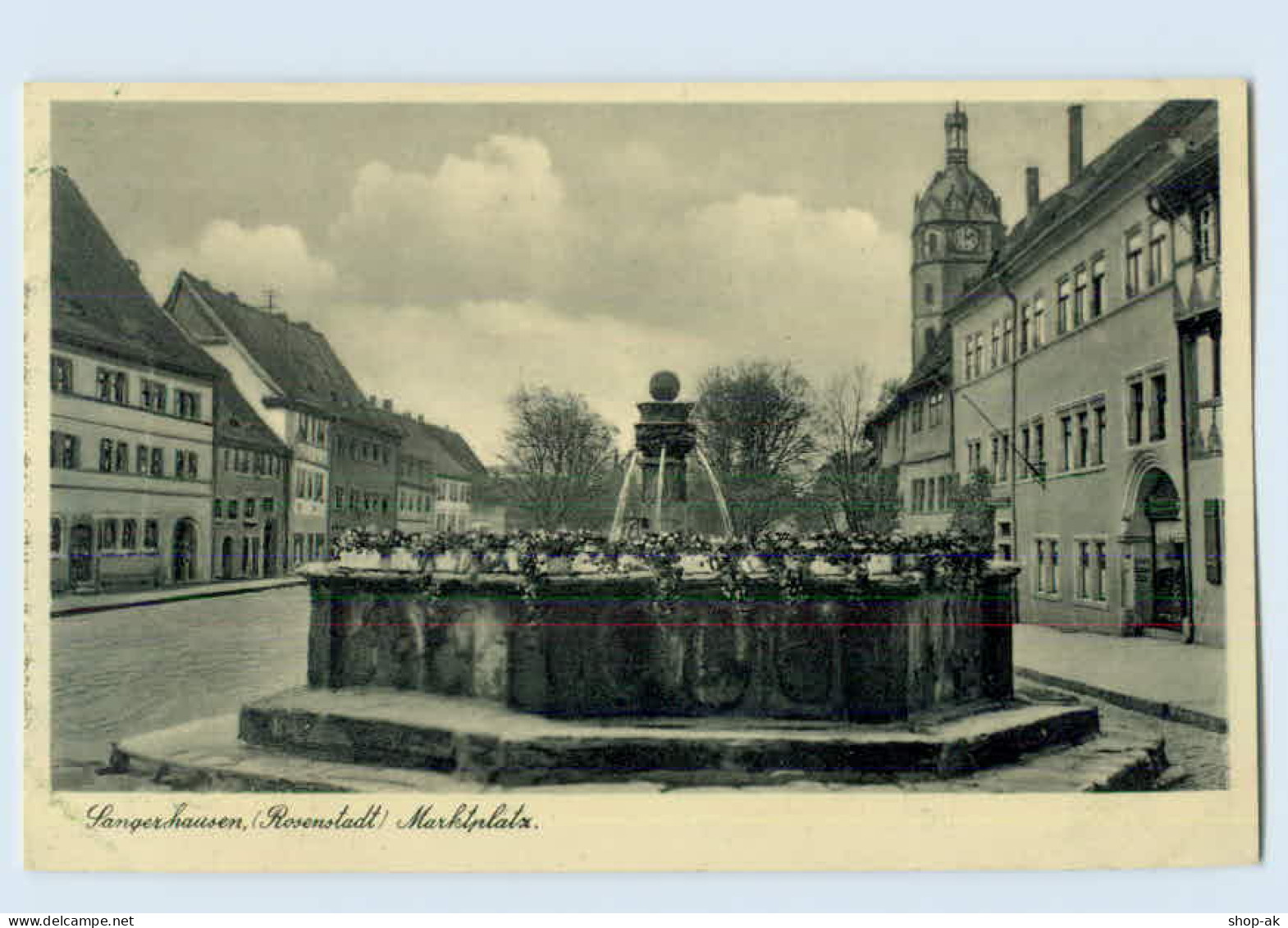 L640-065./ Sangerhausen Marktplatz AK Ca.1935 - Altri & Non Classificati
