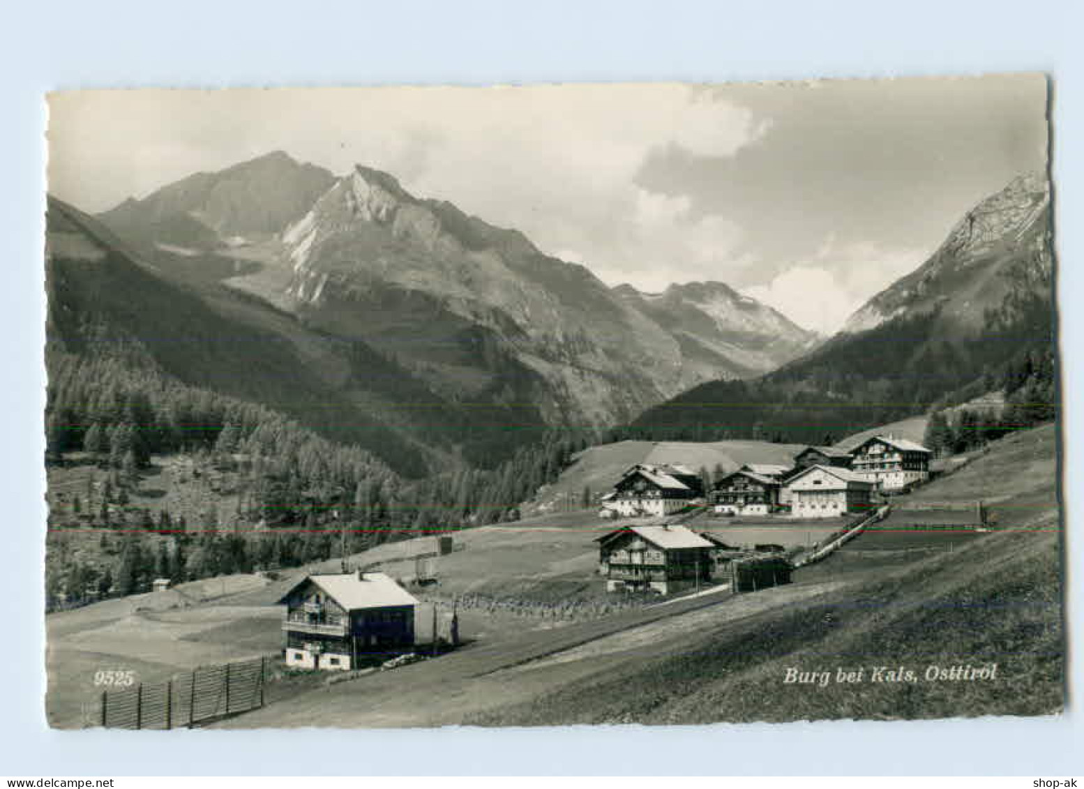 K537/ Burg Bei Kals Oststirol AK Ca.1960 - Otros & Sin Clasificación