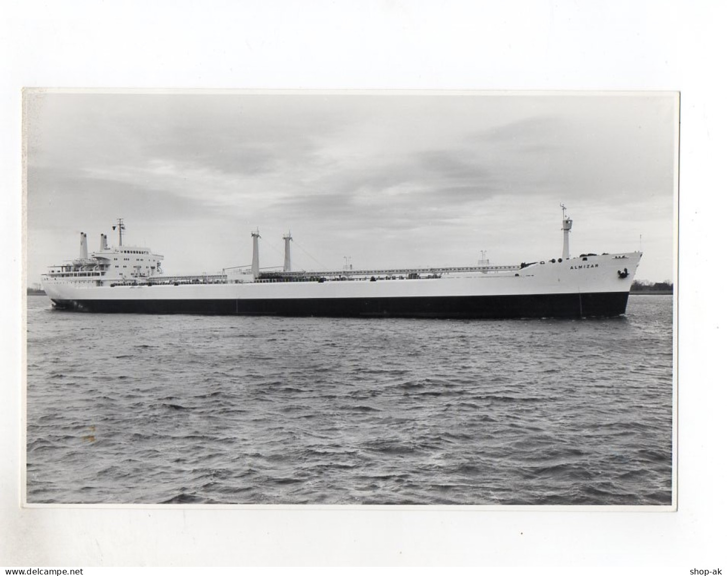 C1236/ Frachter Handelsschiff Tanker Almizar Foto 22,5 X 14,5 Cm Ca.1965 - Commerce