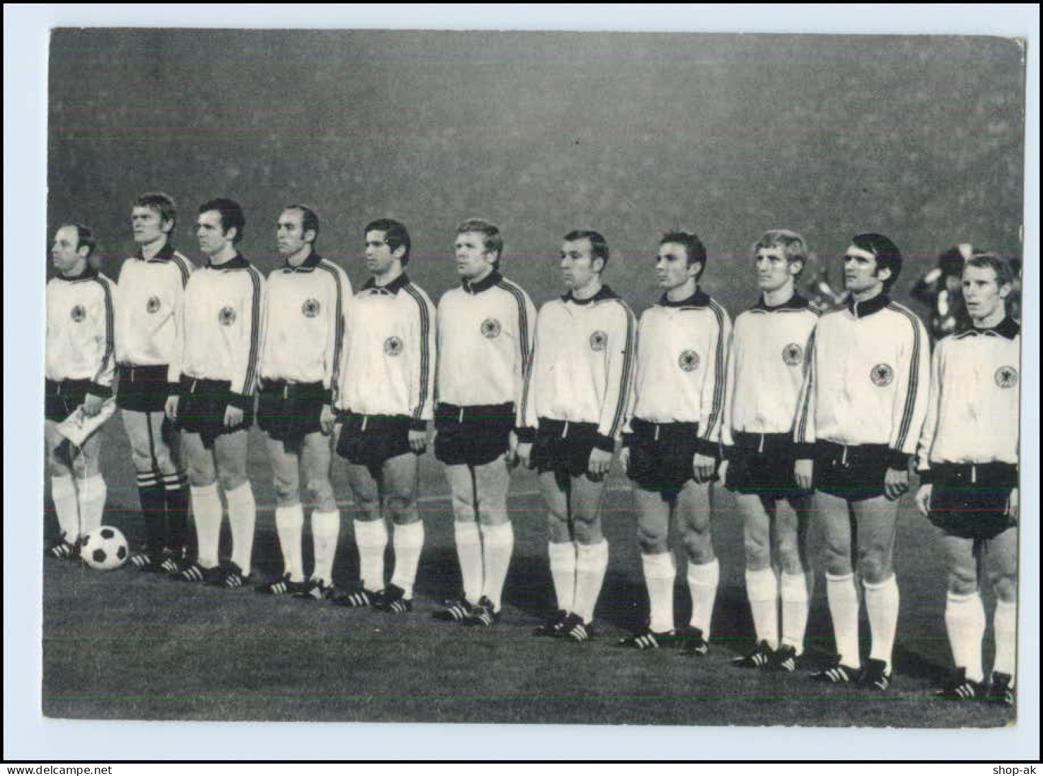 Y555/ Deutsche Fußball Nationalmannschaft Mexico 1970 AK - Olympische Spelen