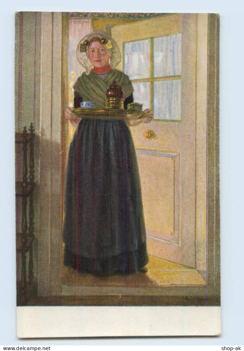 K280/ Jugend-Postkarte AK Von P. Hoecker  Holländische Mädchen Ca.1912 - Mailick, Alfred