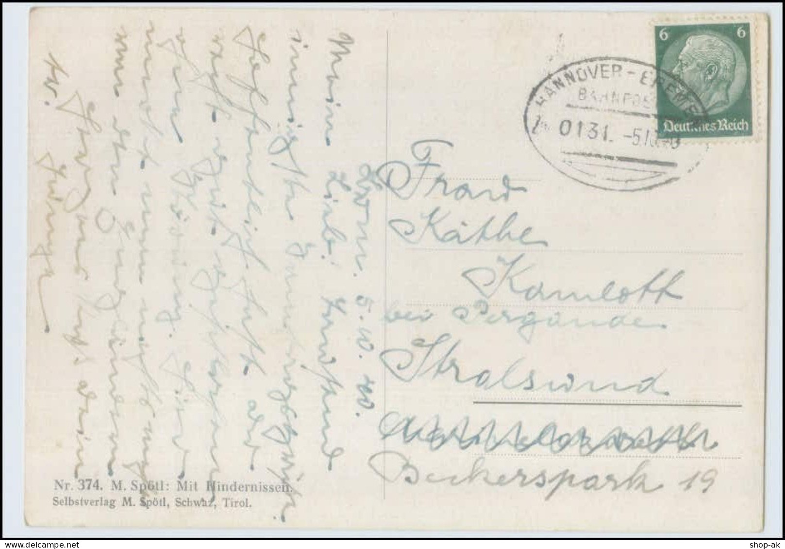 W5L66/ M. Spötl AK  Kinder  "Mit Hindernissen" 1940 - Mailick, Alfred