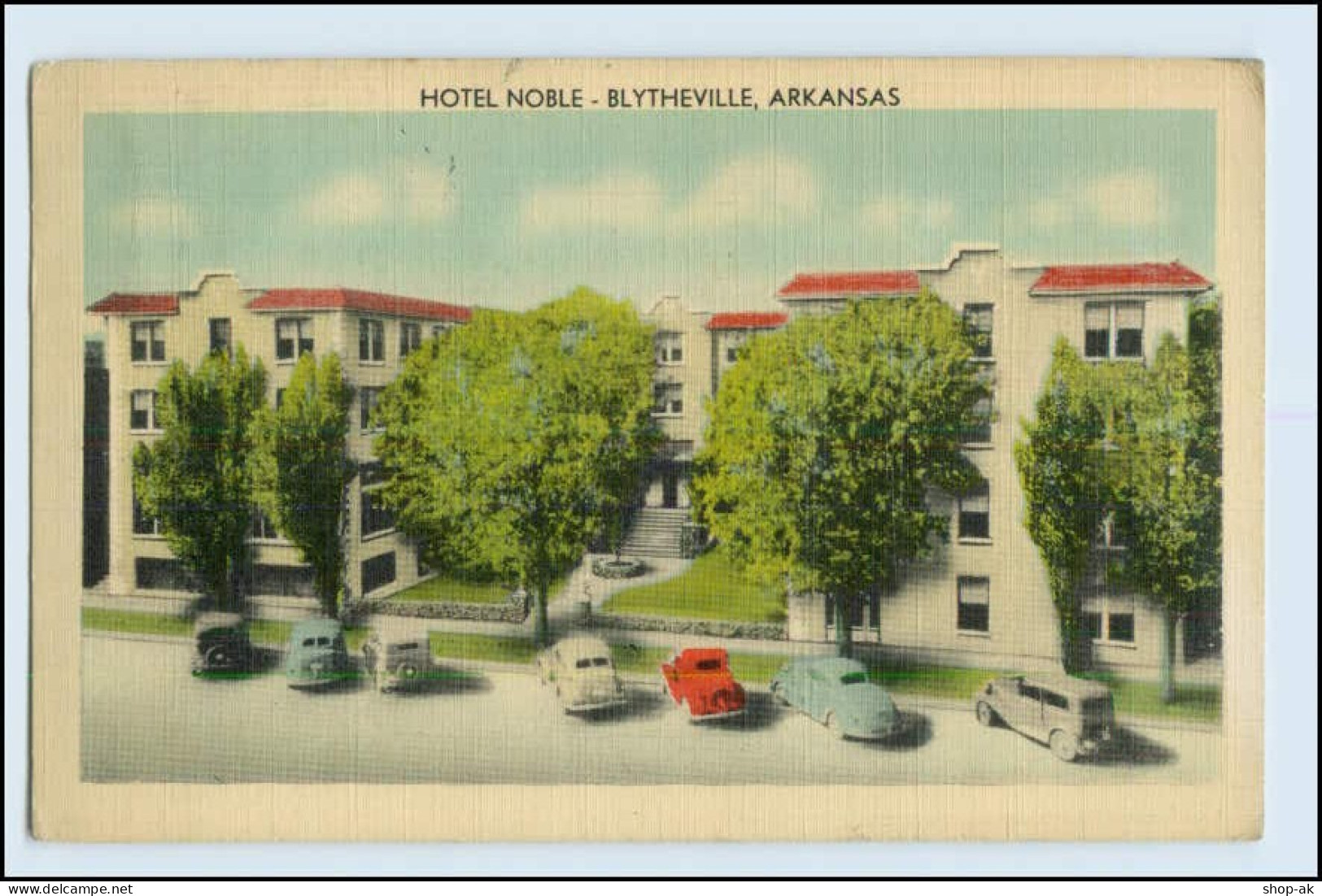 W5J33/ USA Arkansas Hotel Noble-Blytheville 1941 AK - Otros & Sin Clasificación