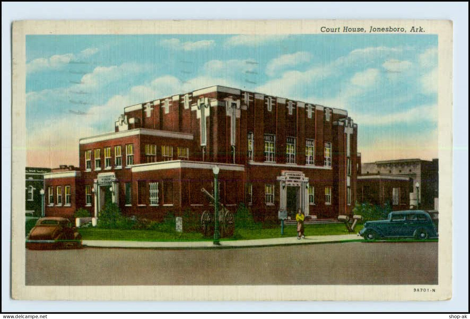 W5J34/ USA Jonesboro Court House 1943 AK - Sonstige & Ohne Zuordnung