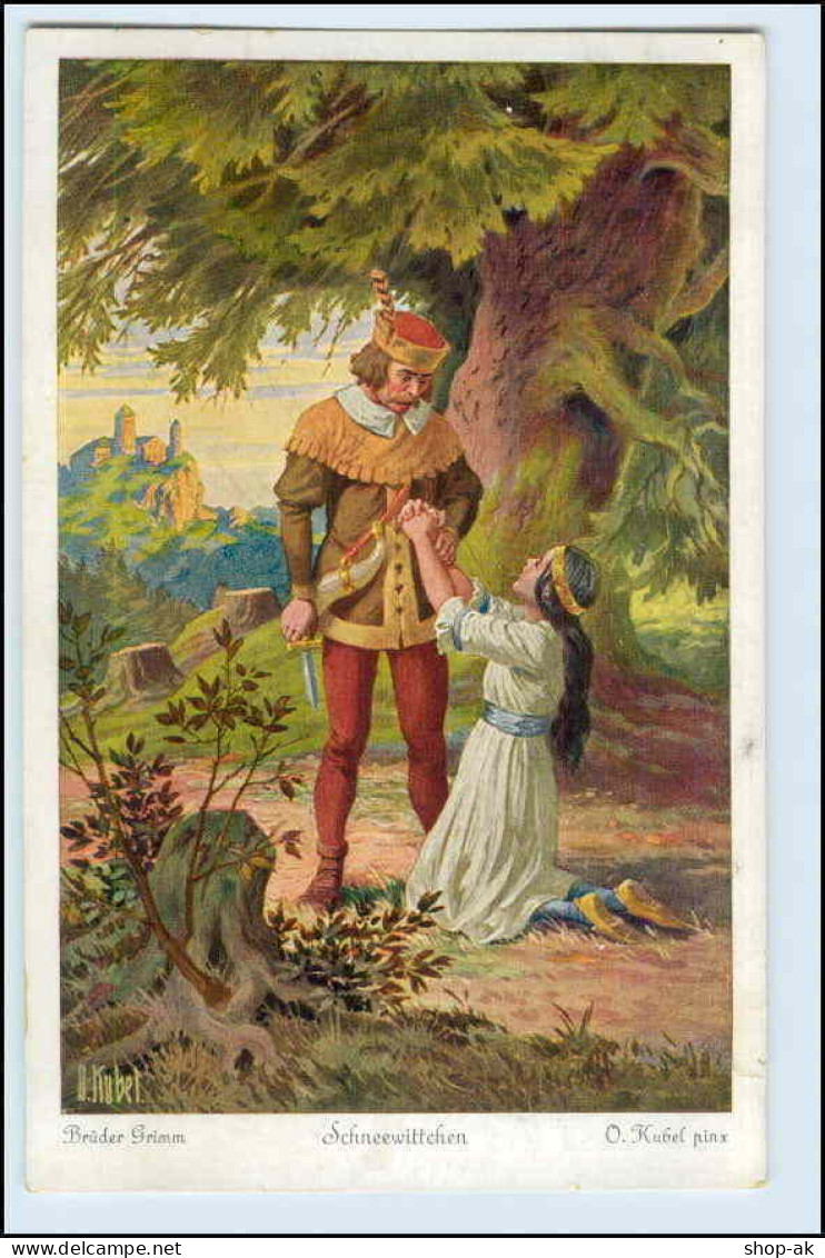 W4P52/ Märchen Schneewittchen AK - Fairy Tales, Popular Stories & Legends