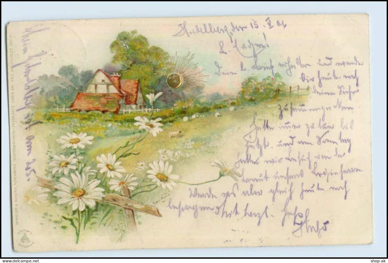W3S81/ Sonnenschein Postkarte Litho AK 1906 - Mailick, Alfred