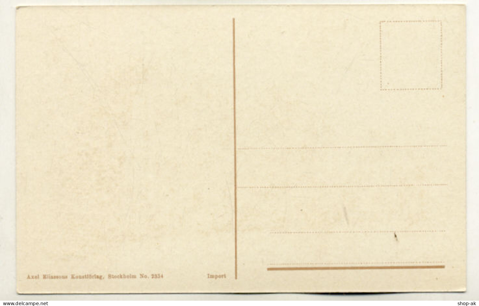 W3L16/ Lappland Trachten AK Schweden Ca.1910 Verlag: Eliassons - Suède