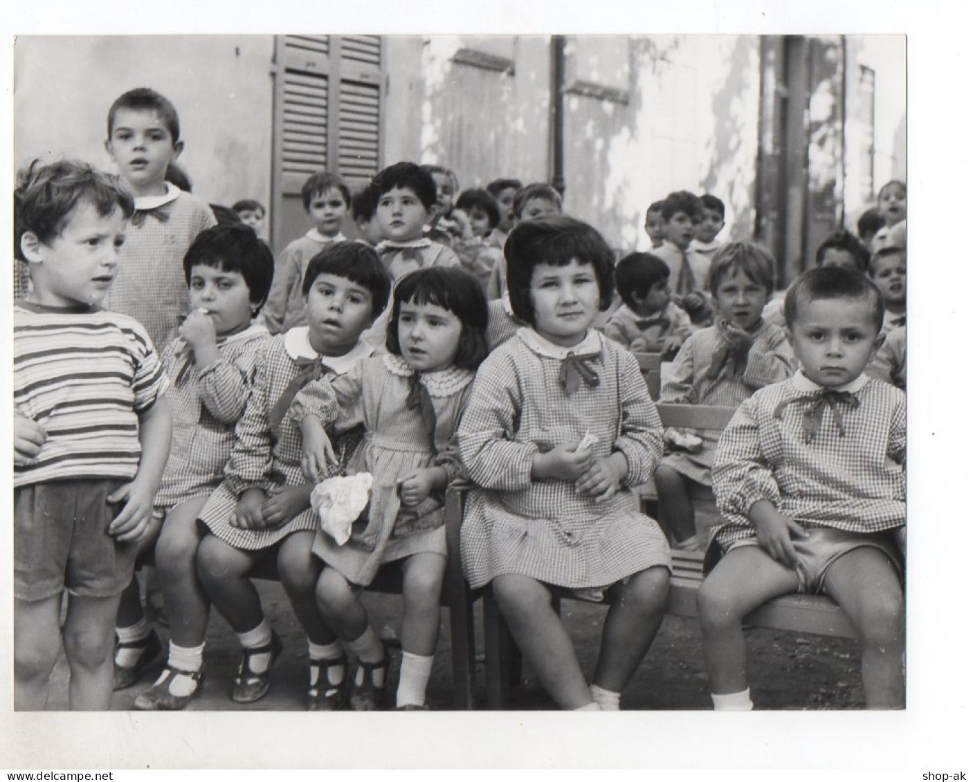 F6074/ Kinder Kindergarten Foto Ca.1955-60  24 X 18 Cm - Non Classificati