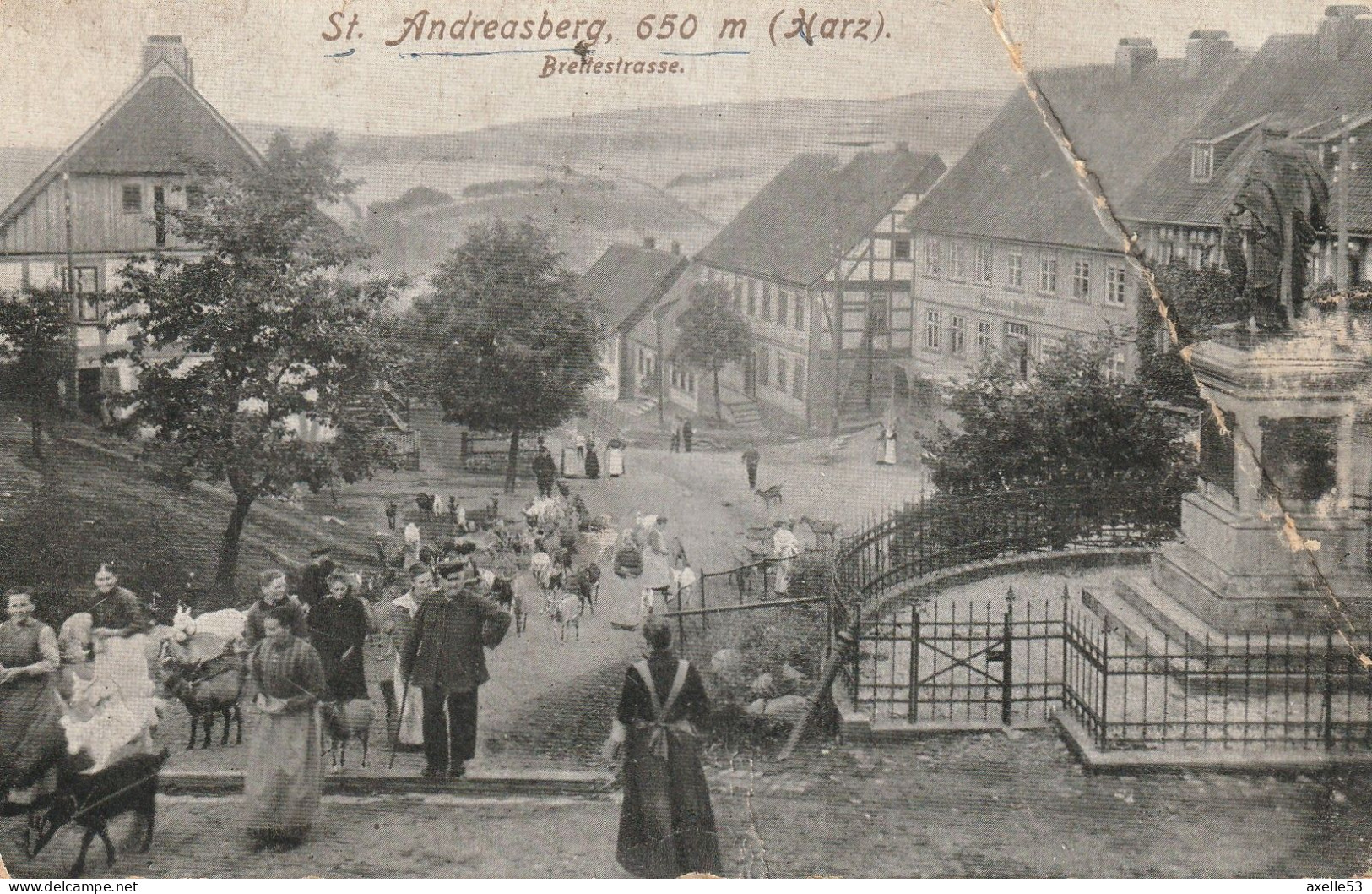 St-Andréasberg Allemagne (10230) Brettastrasse, Rare - St. Andreasberg