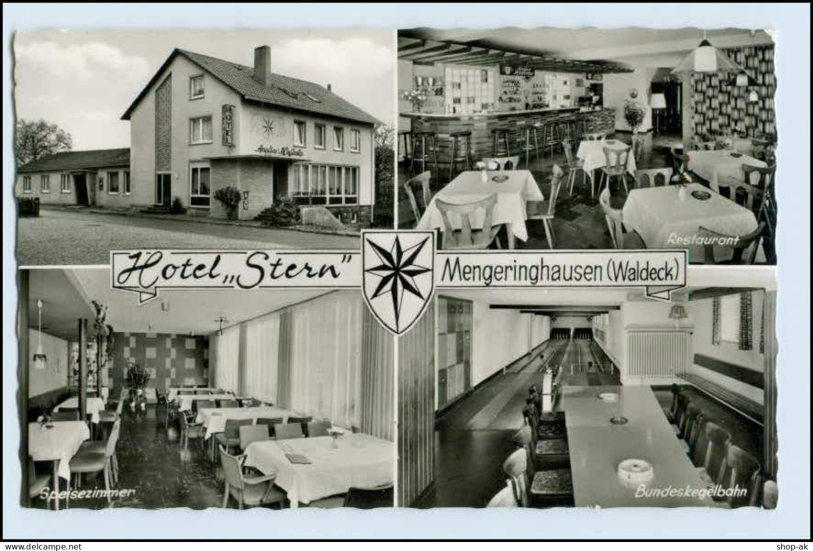 W2F64/ Mengeringhausen Bad Arolsen Hotel Stern AK - Otros & Sin Clasificación