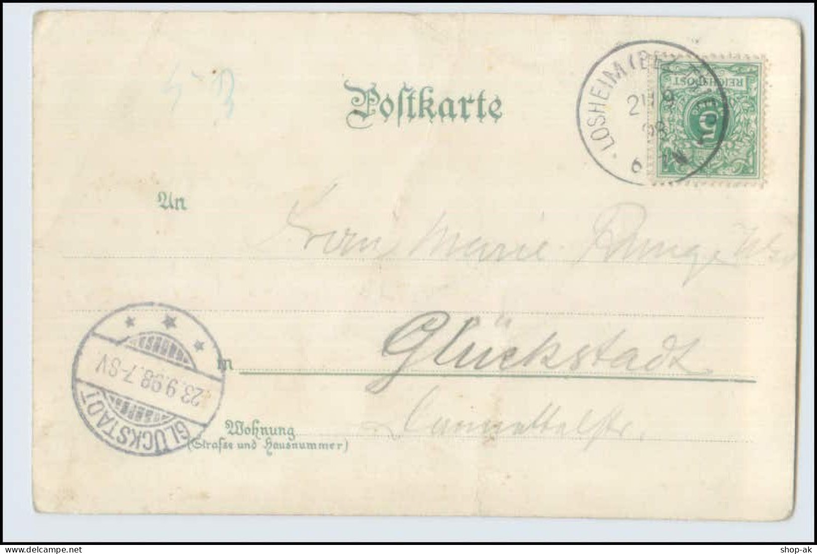 W2C69/ Gruß Aus Metz Litho AK 1898 - Lothringen