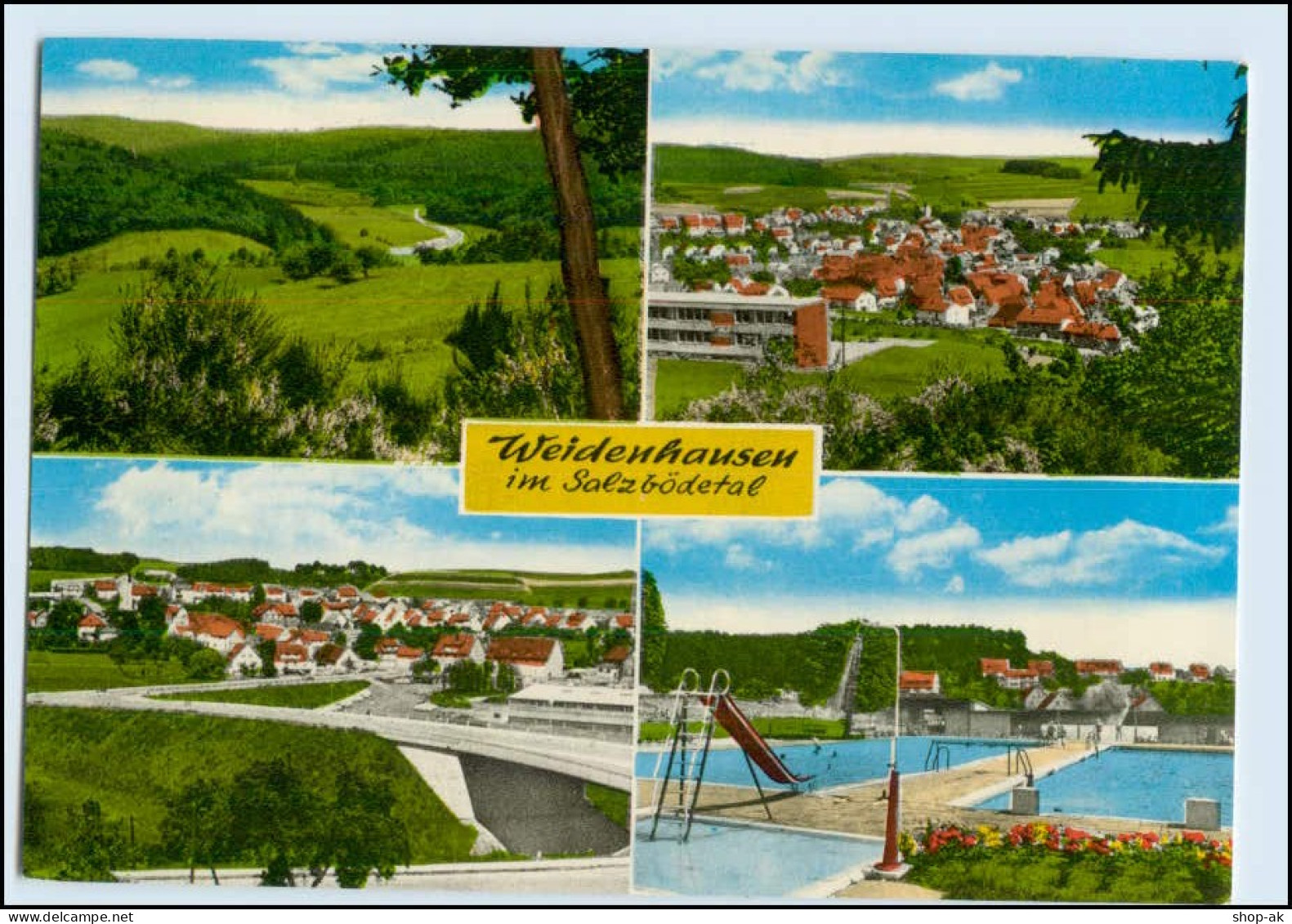 W1U82/ Weidenhausen Gladenbach Im Salzbödetal 1981 AK - Otros & Sin Clasificación