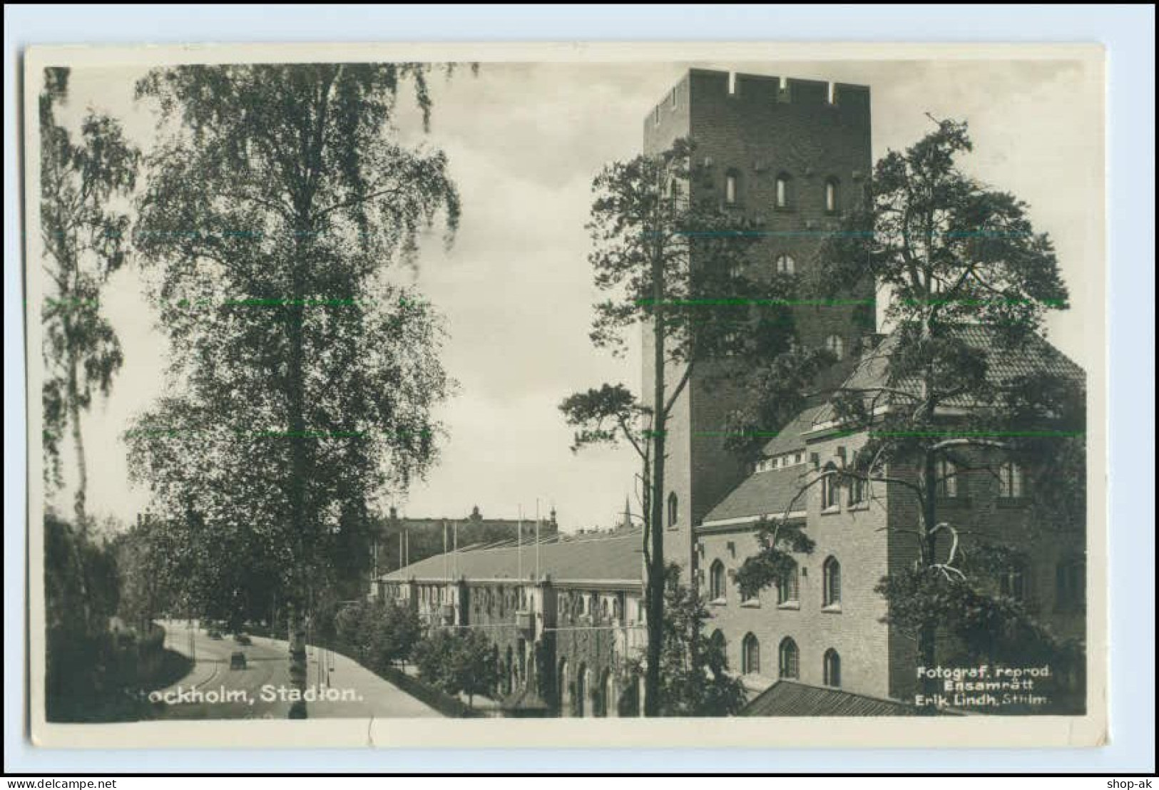 W1C57/ Schweden Stockholm Stadion 1943 Foto AK - Schweden