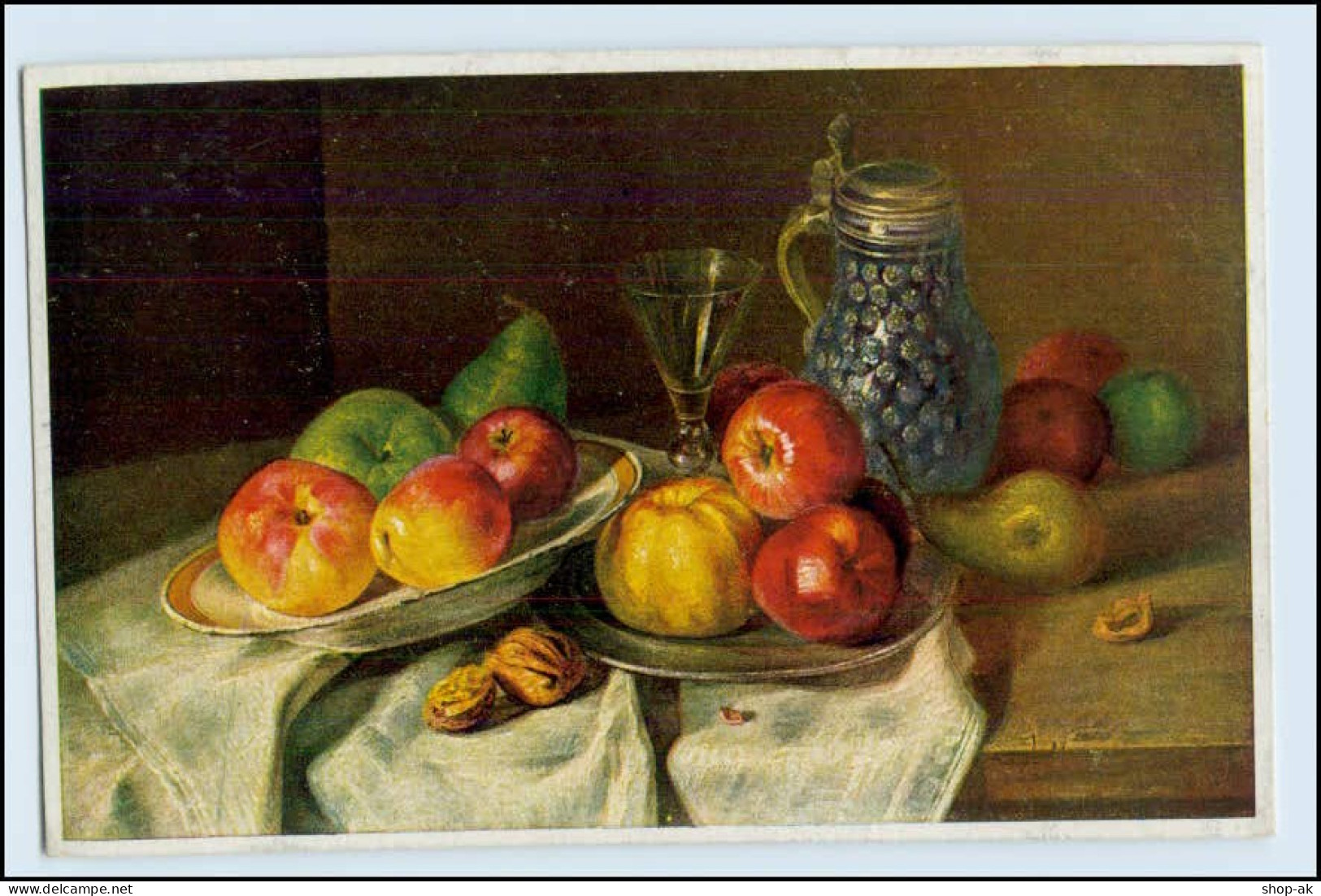 W1D59/ Stilleben Obst Obstschalen AK - Pintura & Cuadros