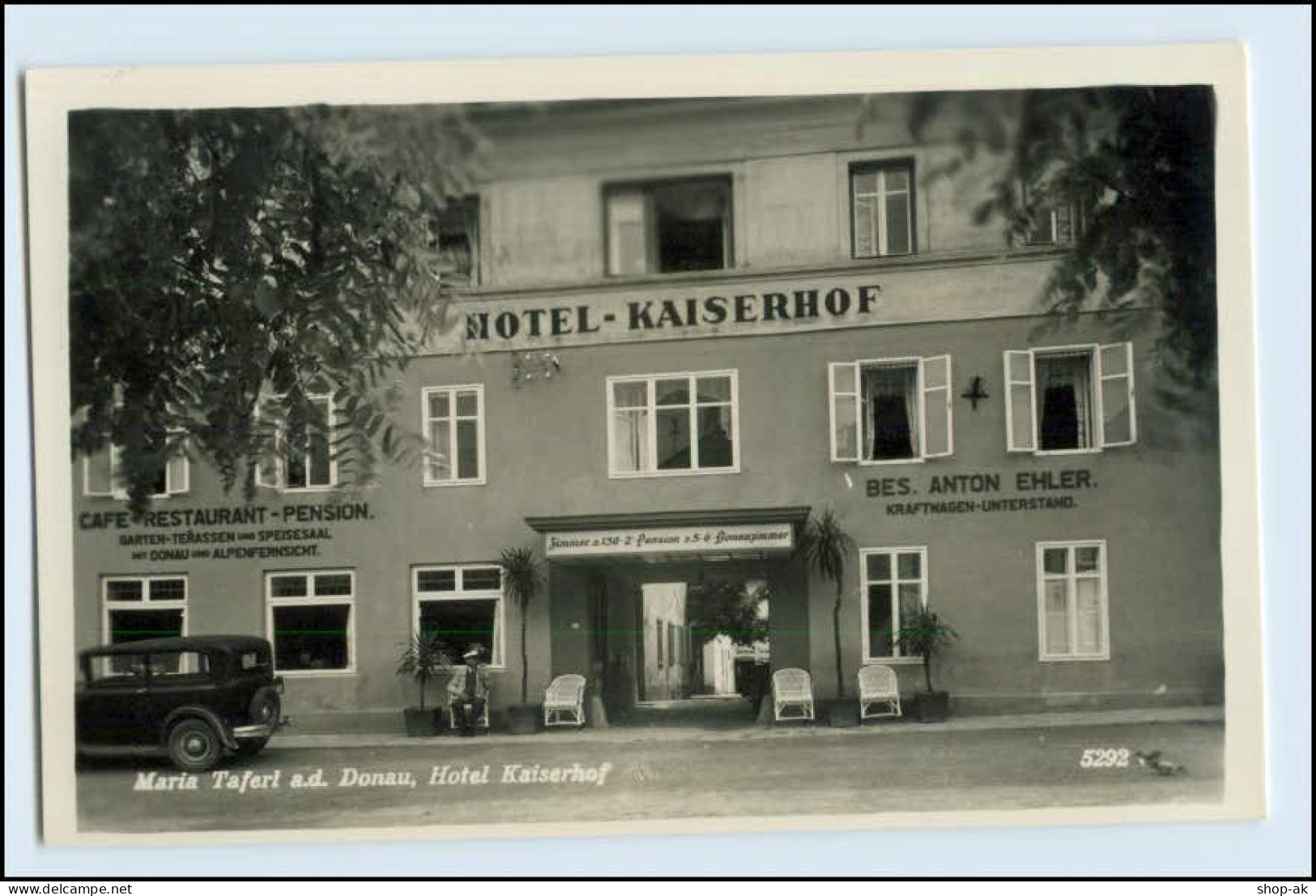 W1B93/ Niederösterreich Maria Taferl A.d. Donau 1937 Foto AK - Autres & Non Classés