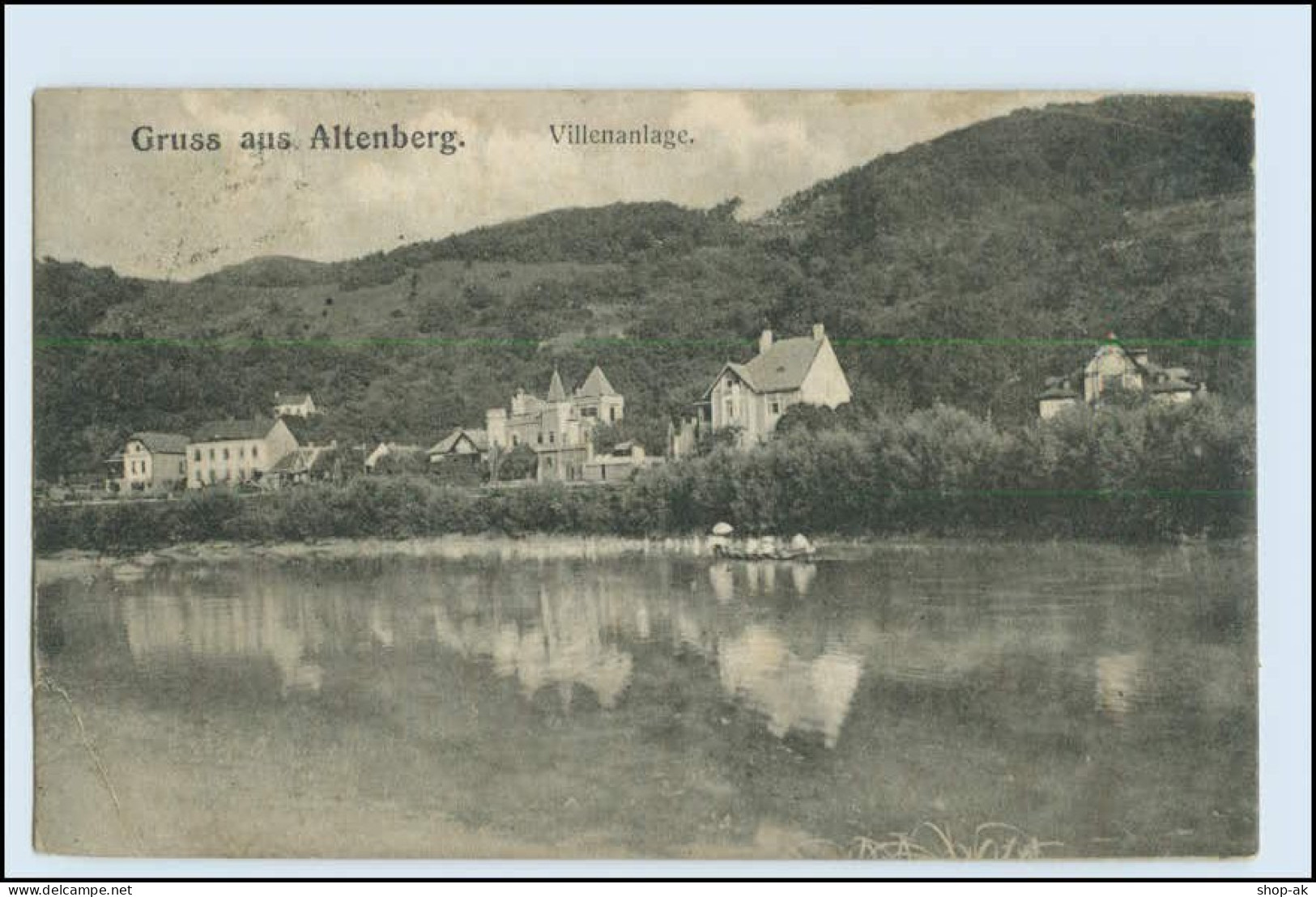 W1C02/ Oberösterreich Gruß Aus Altenberg Villenanlage AK - Sonstige & Ohne Zuordnung