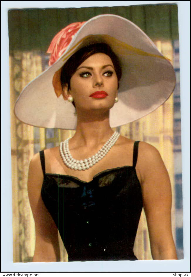 DP315/ Sophia Loren In "Die Millionärin" Schöne AK Ca.1965 - Artisti