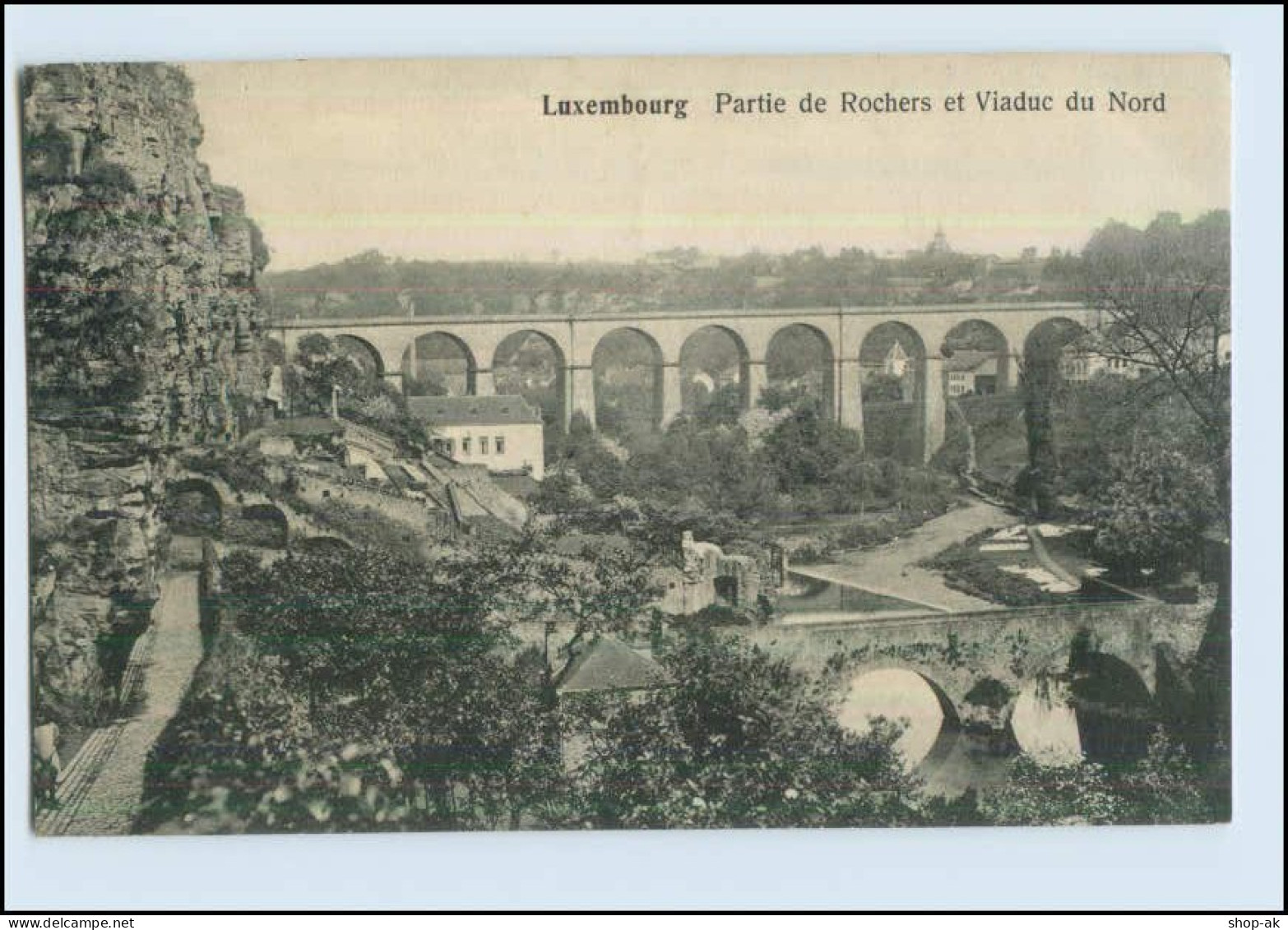 P3D69/ Luxemburg Partie De Rochers AK Ca.1910 - Autres & Non Classés
