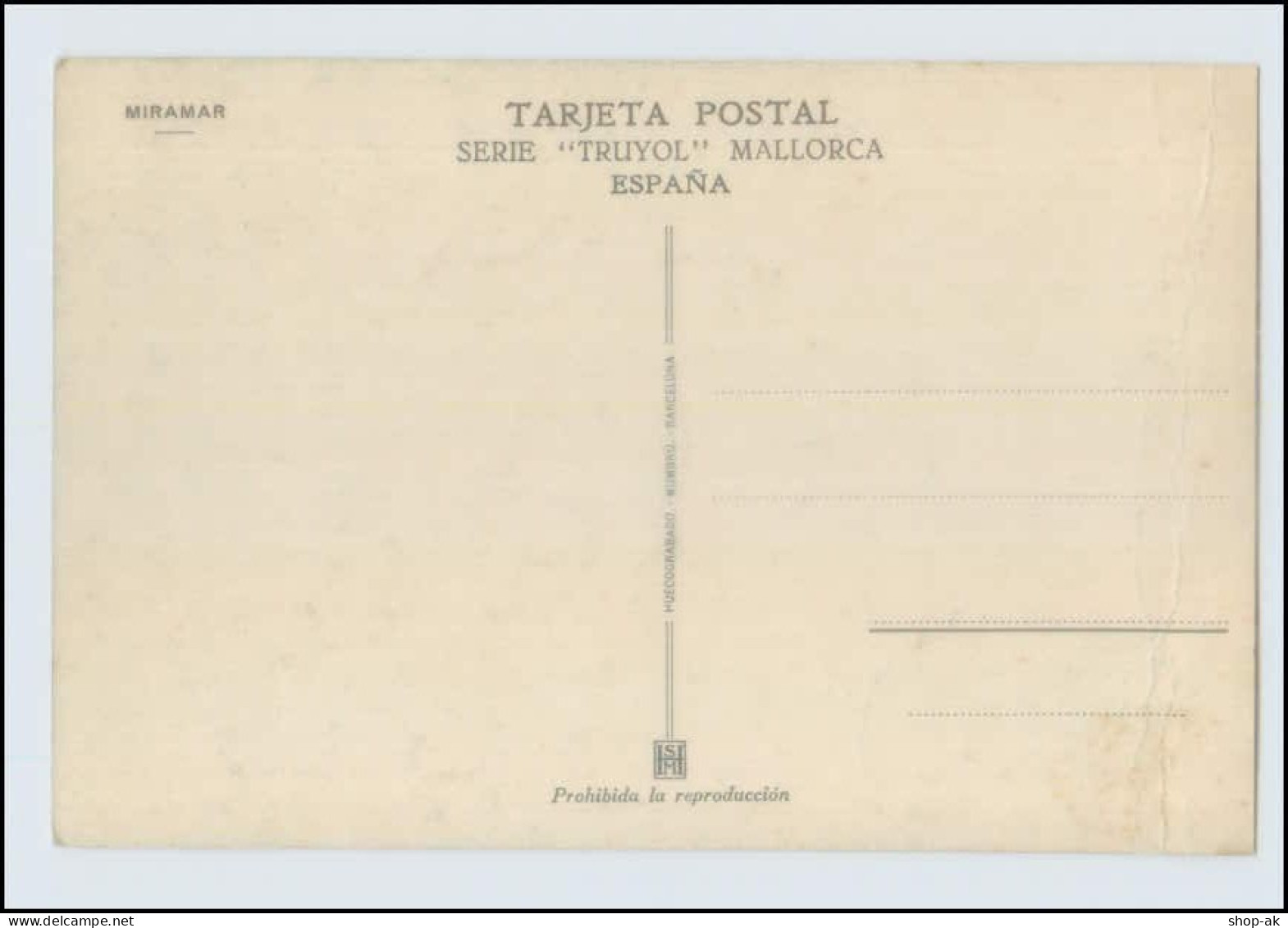 P3D44/ Mallorca Miramar AK Ca. 1925 Spanien - Sonstige & Ohne Zuordnung