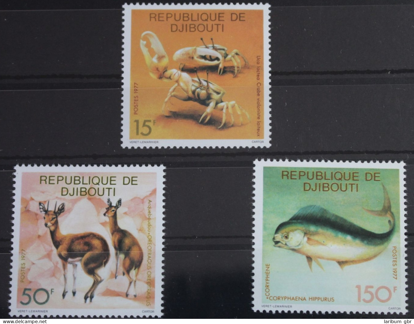 Dschibuti 205-207 Postfrisch Wildtiere #WR118 - Djibouti (1977-...)