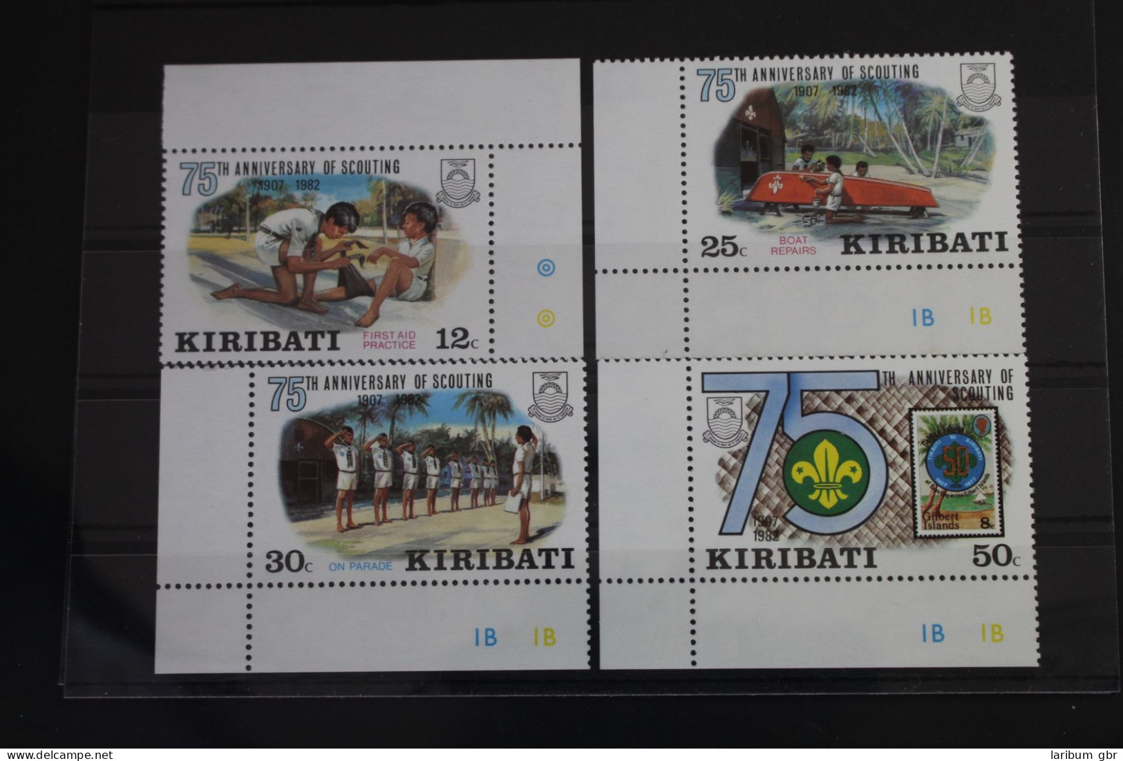 Kiribati 408-411 Postfrisch Pfadfinder #WT499 - Kiribati (1979-...)