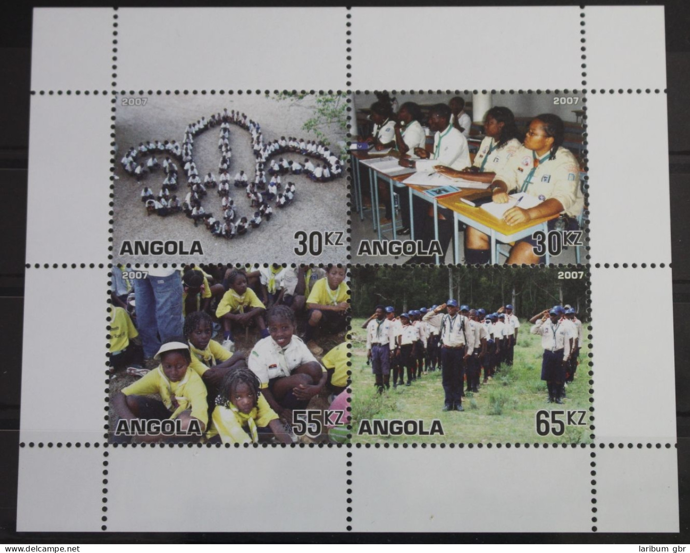 Angola 1781-1784 Postfrisch Kleinbogen #WP036 - Angola