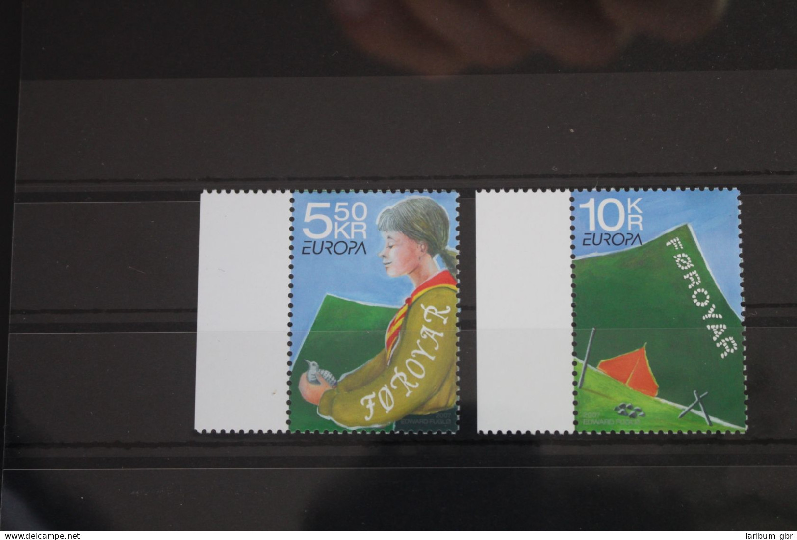 Färöer Inseln 607-608 Postfrisch #WT494 - Faroe Islands