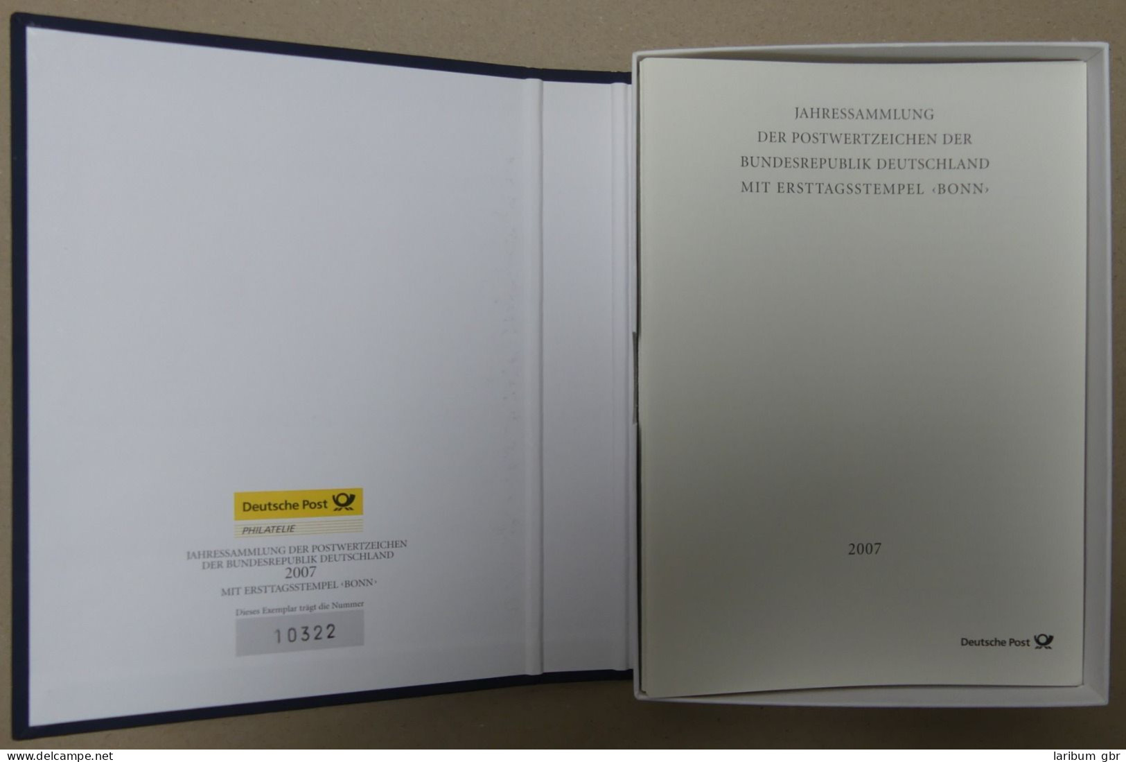 BRD Bund Jahressammlung 2007 Gestempelt Mit Schuber #KG676 - Sonstige & Ohne Zuordnung