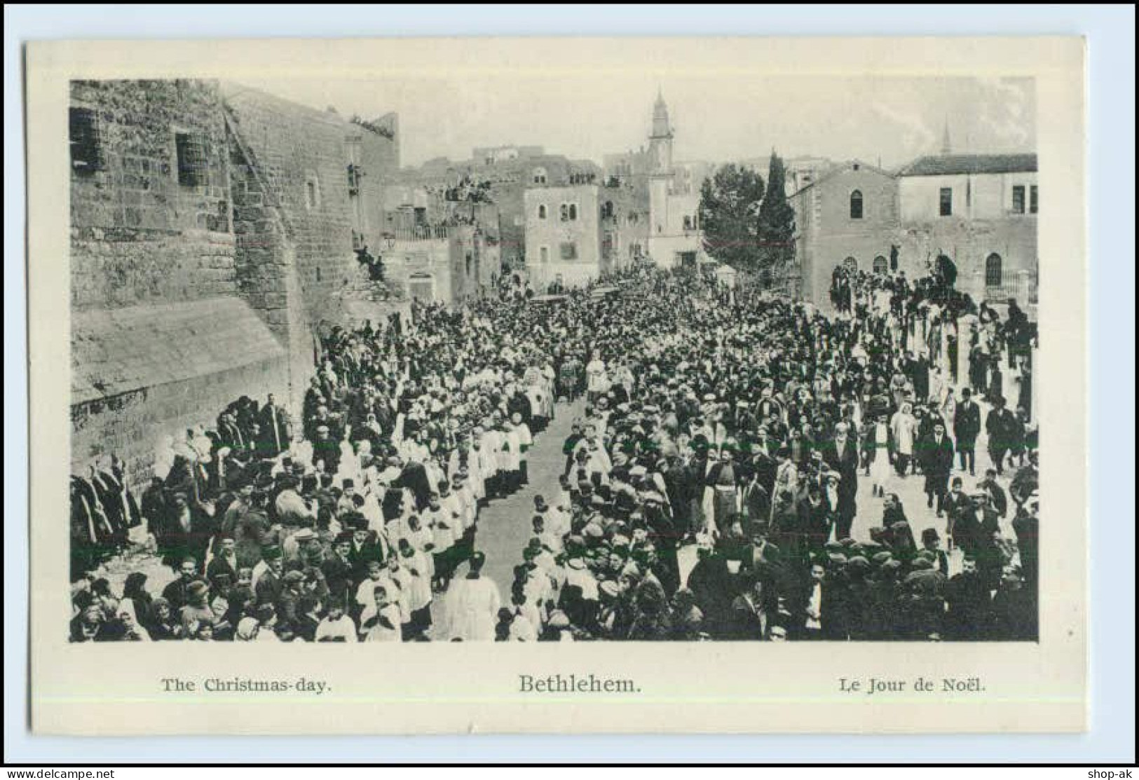 P2Q66/ Bethlehem The Christmas-Day AK Ca.1912 Palästina - Palestine