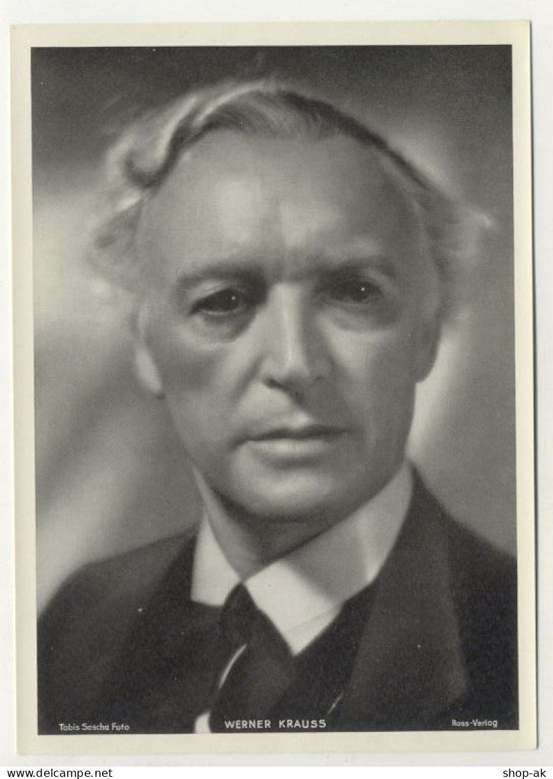 C344/ Werner Krauss Ross Bild  Ca.1935  13 X 18 Cm - Künstler