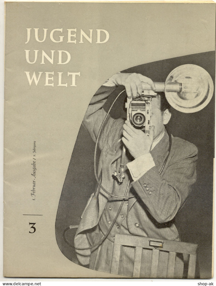 C318/ Zeitschrift Jugend Und Welt 1957 Fotograf - Reclame