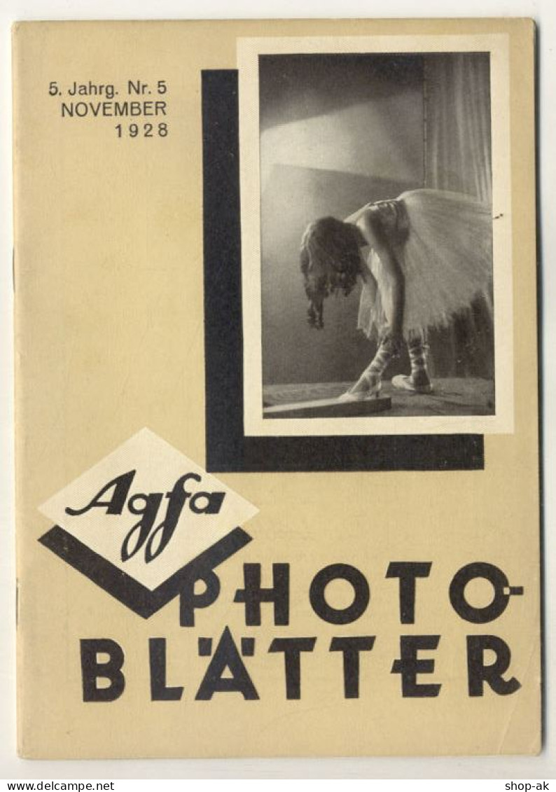 C322/ Agfa Photo Blätter Heft 5  1928 - Reclame