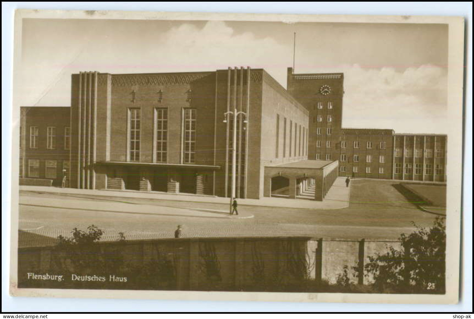 N6837/ Flensburg Deutsches Haus Foto AK Ca.1935 - Flensburg