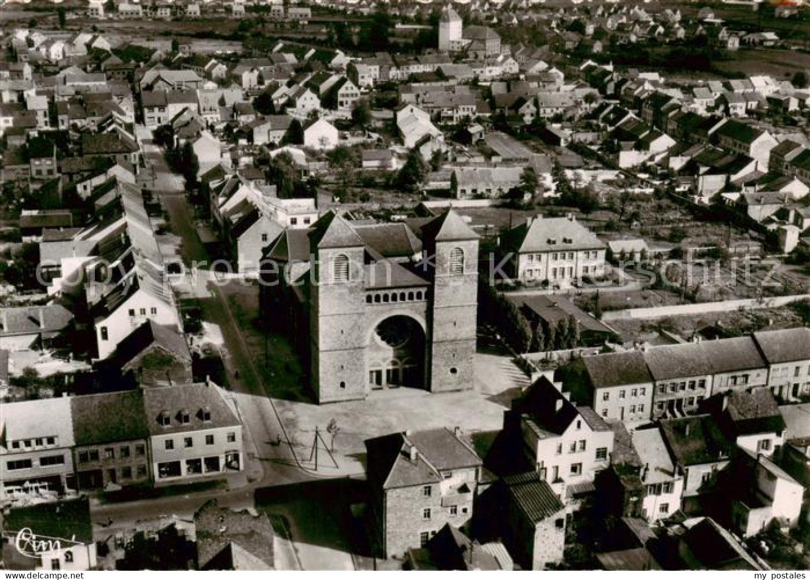 73851213 Roden Saar Fliegeraufnahme Mit Kirche Roden Saar - Sonstige & Ohne Zuordnung