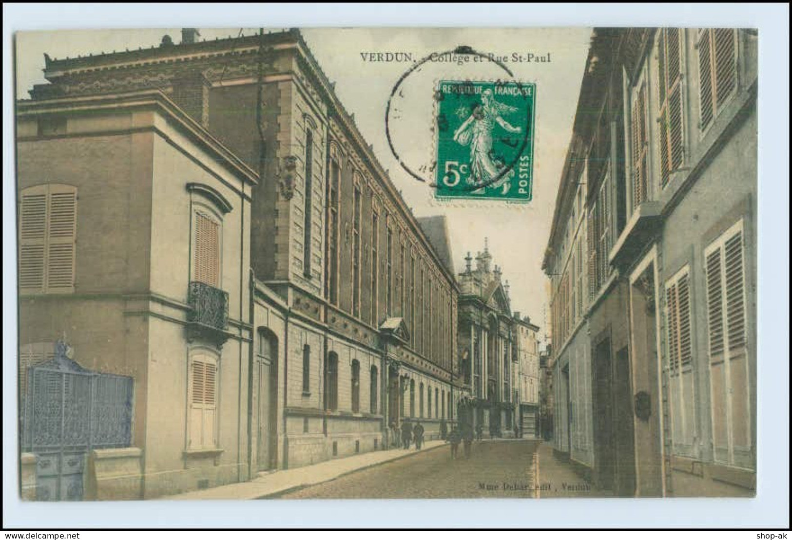 W7E79/ Verdun College Et Rue St. Paul AK 1911   (b) - Otros & Sin Clasificación