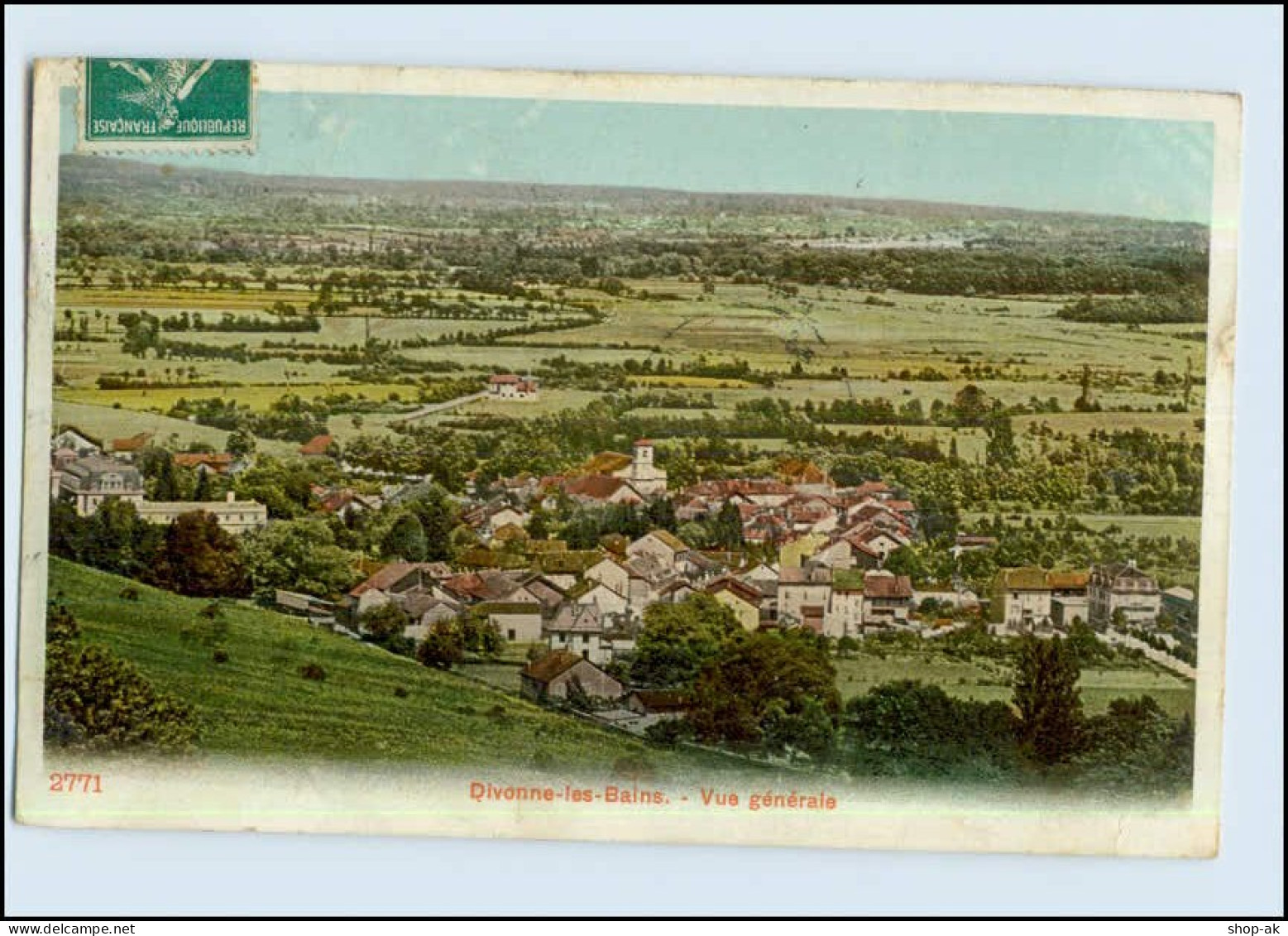 W7Q13/ Divonne-les-Bains AK Ca.1912 Frankreich - Andere & Zonder Classificatie