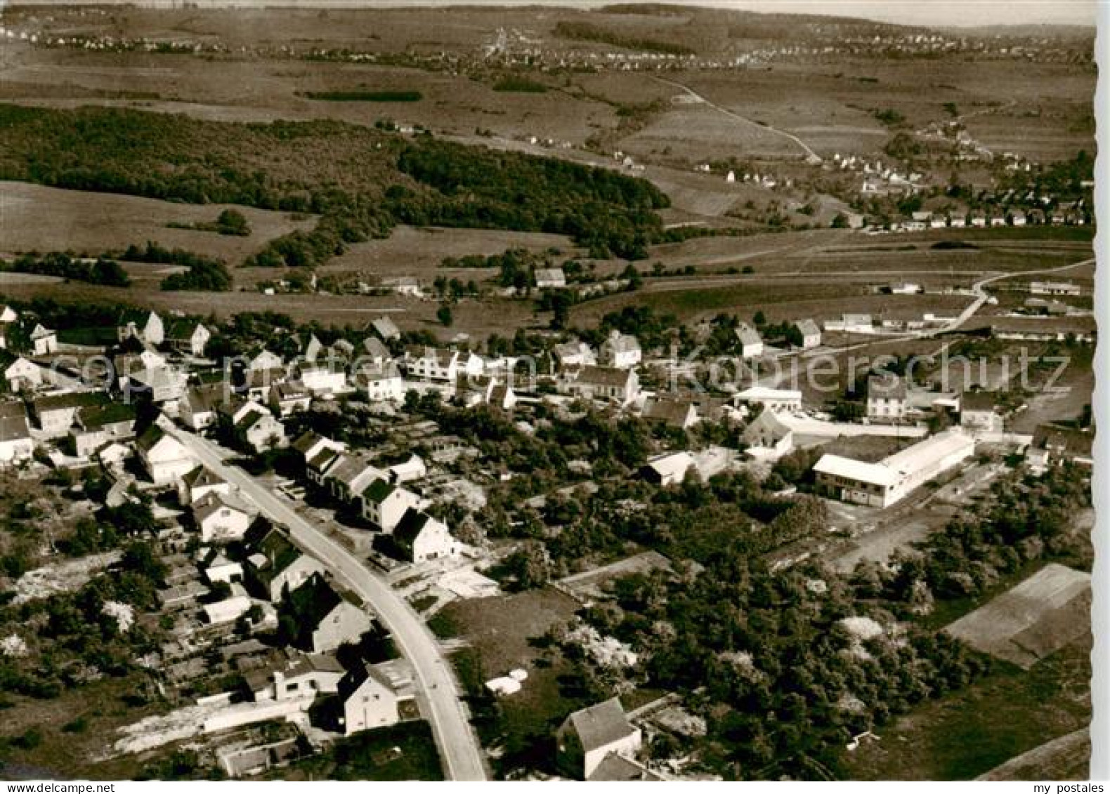 73851206 Mangelhausen Wiesbach Saarland Fliegeraufnahme  - Andere & Zonder Classificatie