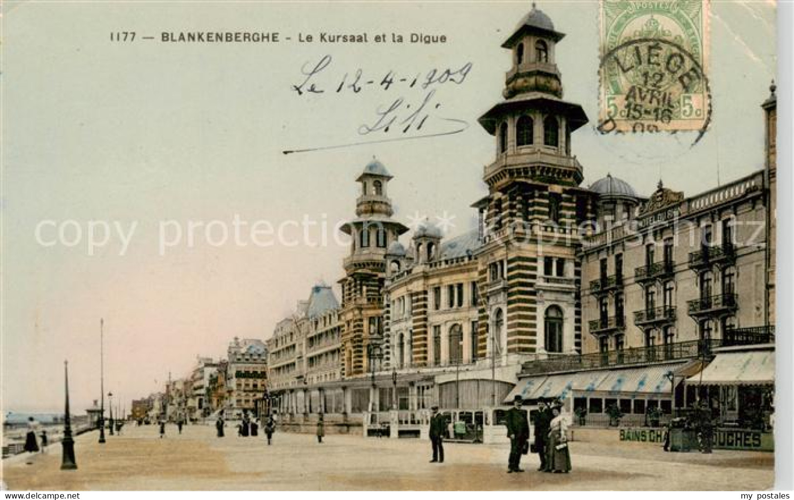 73851144 Blankenberghe Le Kursaal Et La Digue Blankenberghe - Blankenberge