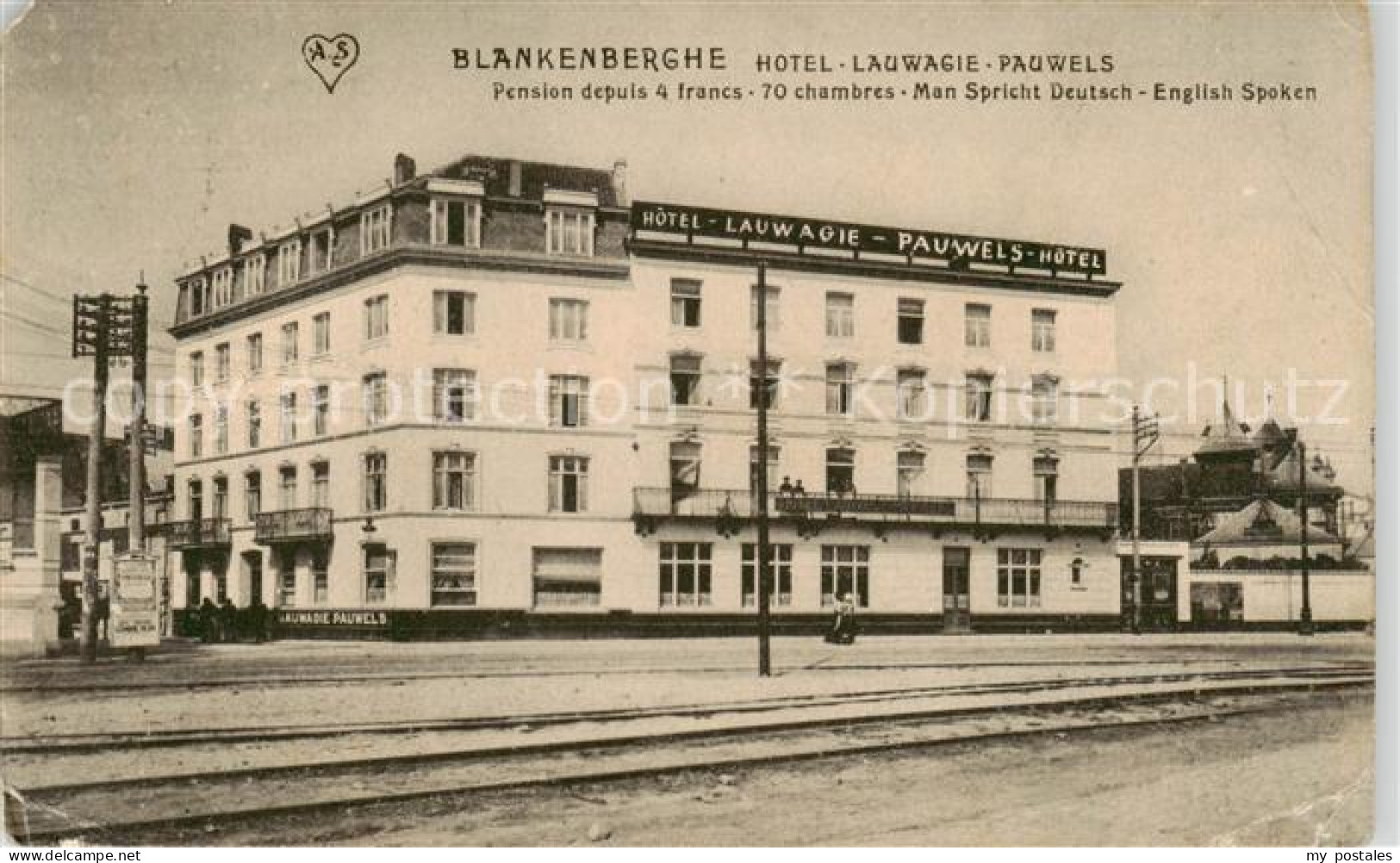 73851143 Blankenberghe Hôtel Lauwagie Pauwels Blankenberghe - Blankenberge