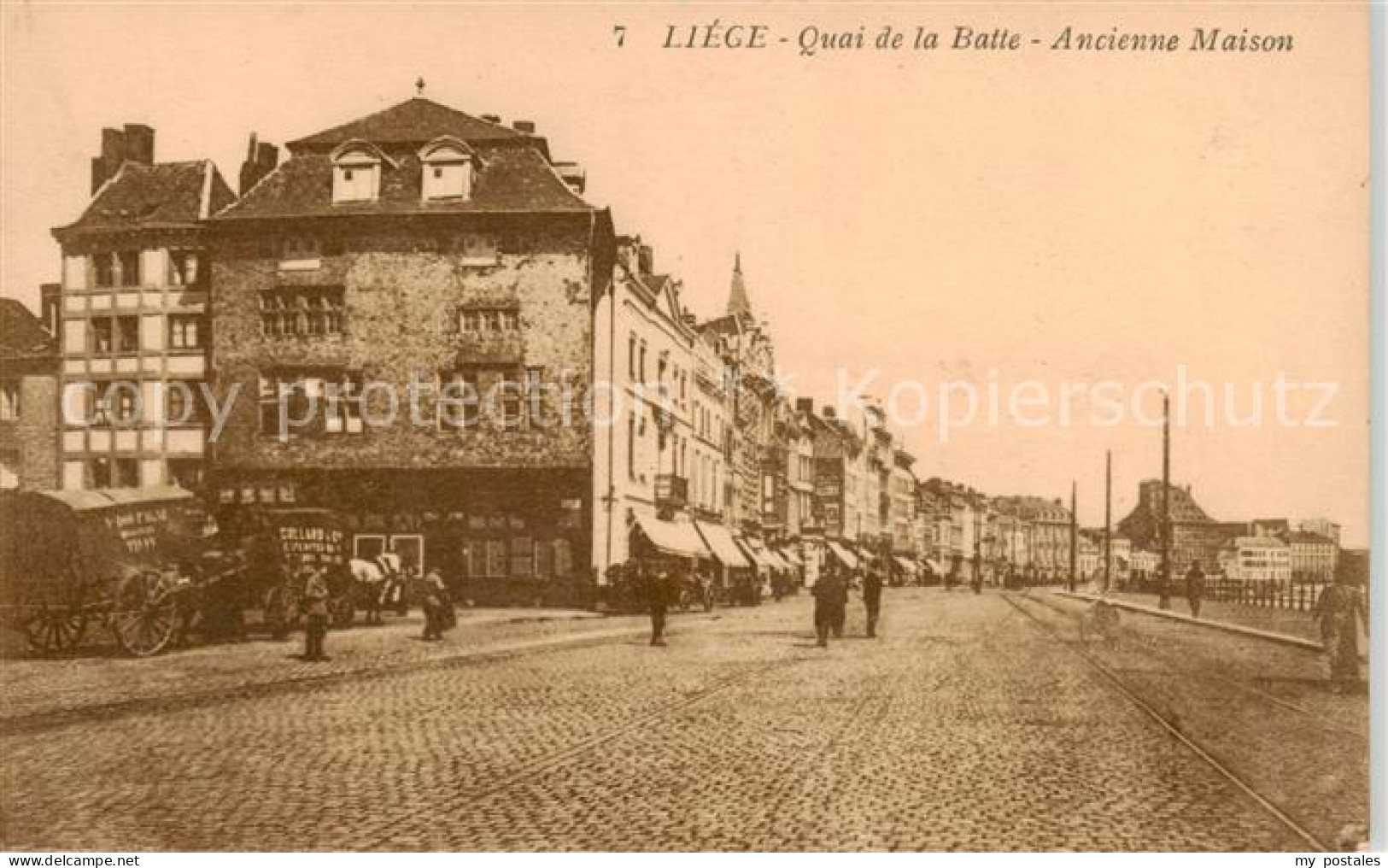 73851136 Liege Luettich Quai De La Batte Ancienne Maison Liege Luettich - Andere & Zonder Classificatie