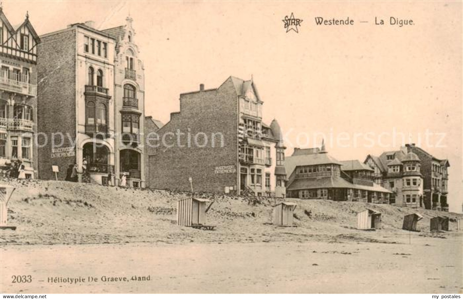 73851132 Westende Middelkerke Belgie La Digue  - Middelkerke