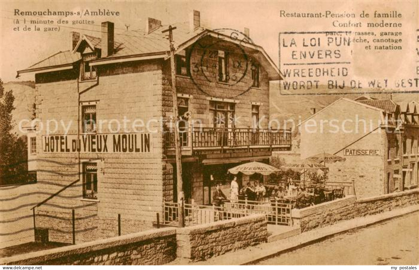 73851128 Remouchamps Ambleve Belgie Hotel Du Vieux Moulin Restaurant Pension De  - Other & Unclassified