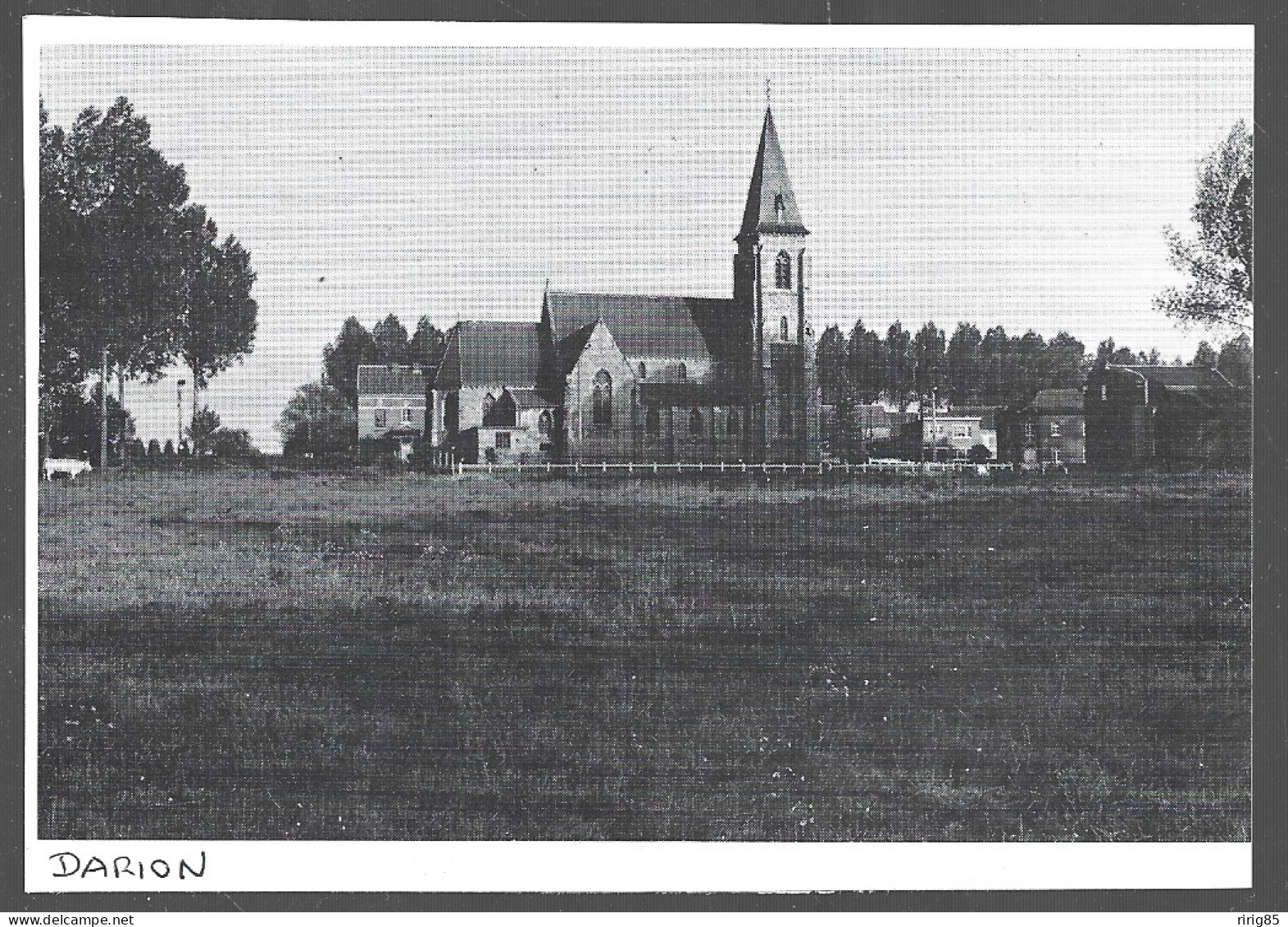 1980  --  BELGIQUE . DARION . ASPECT DU VILLAGE . 4B003 - Ohne Zuordnung