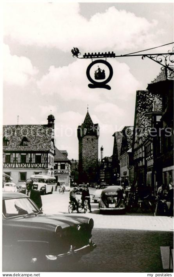 73851101 Herzogenaurach Motiv Innenstadt Turm Tuerschild Herzogenaurach - Herzogenaurach