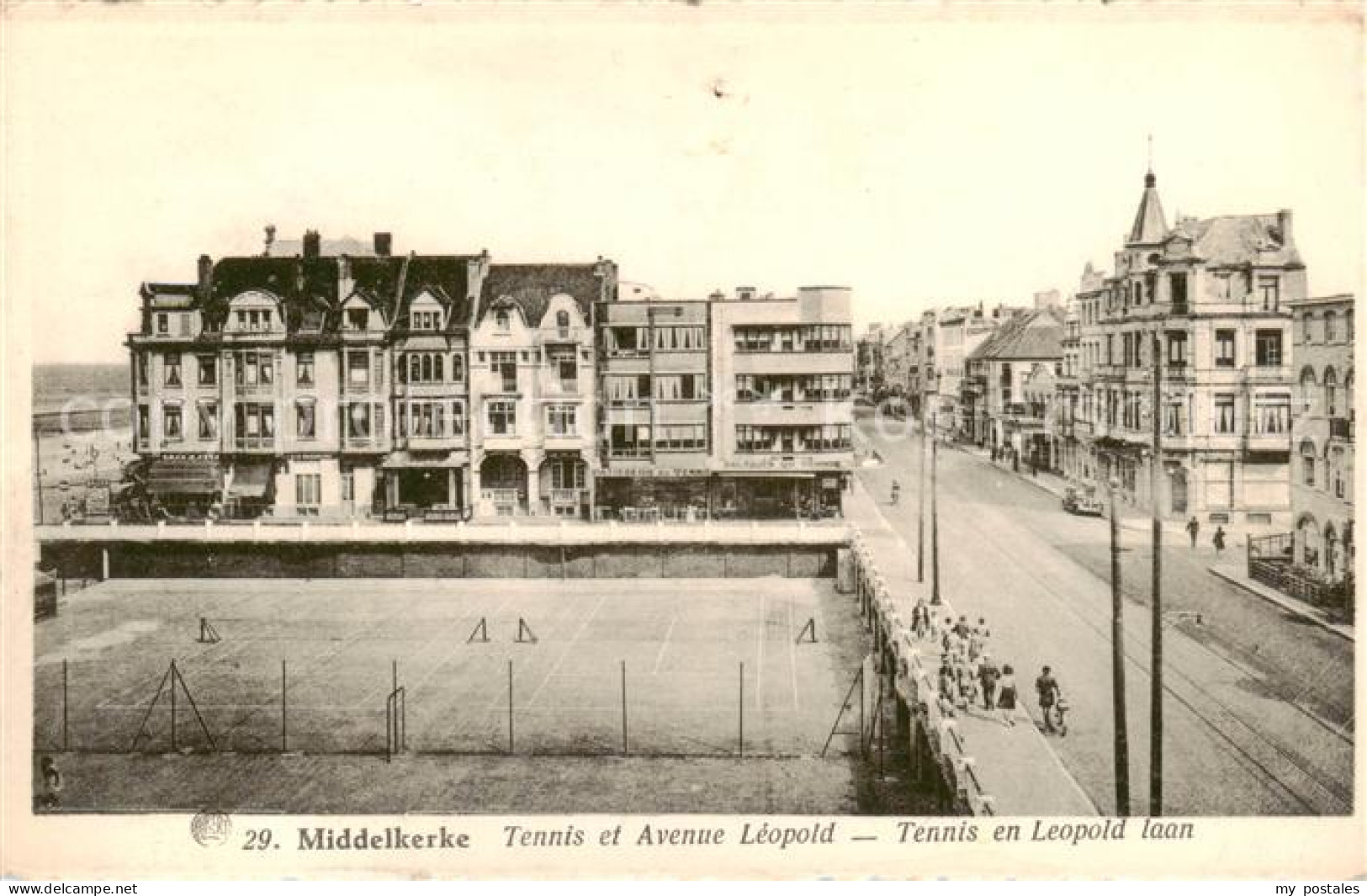 73851081 Middelkerke Belgie Tennis Et Avenue Léopold  - Middelkerke